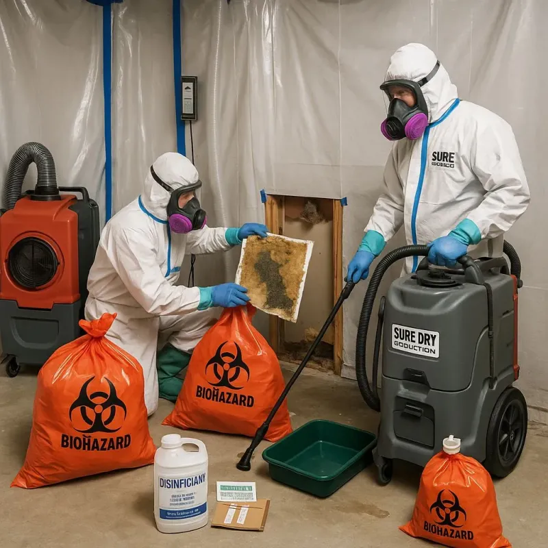Contaminated Water Handling Protocols process in Converse, IN