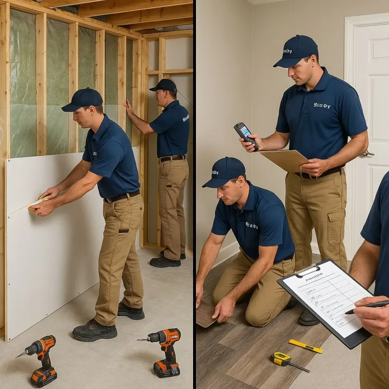 Repairs and Reconstruction process in Converse, IN