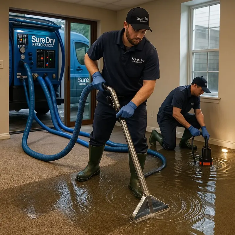 Water Extraction and Removal process in Converse, IN
